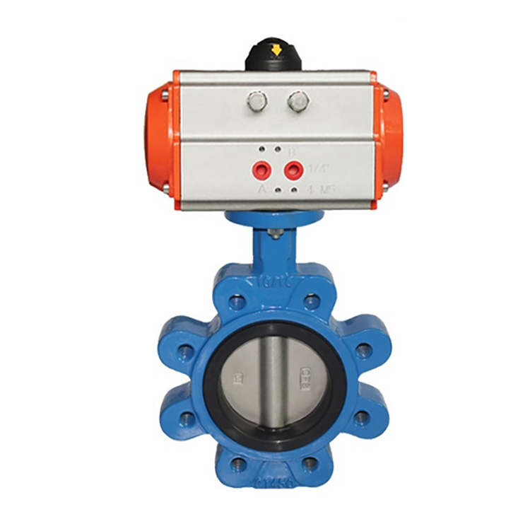 Components and Operation of Lug Butterfly Valve With Pneumatic Actuators