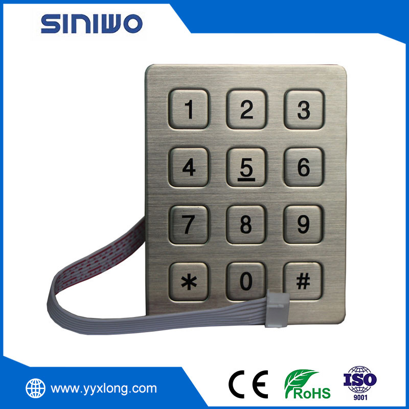 Features of Stainless Steel Keypad