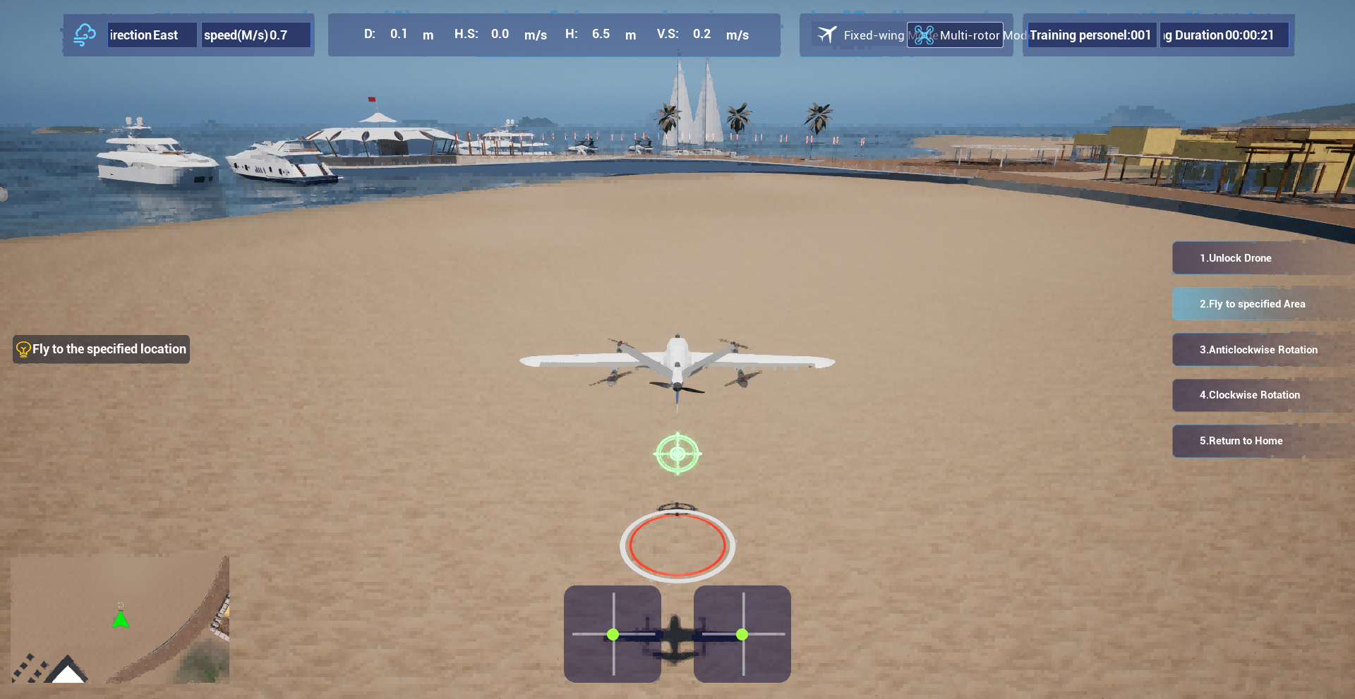 Professional VTOL UAV Simulator for Realistic Vertical Takeoff and Landing Training